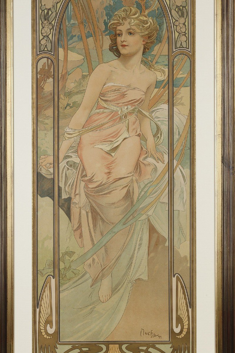 Morning Awakening - Alphonse Mucha (1860-1939)-photo-2