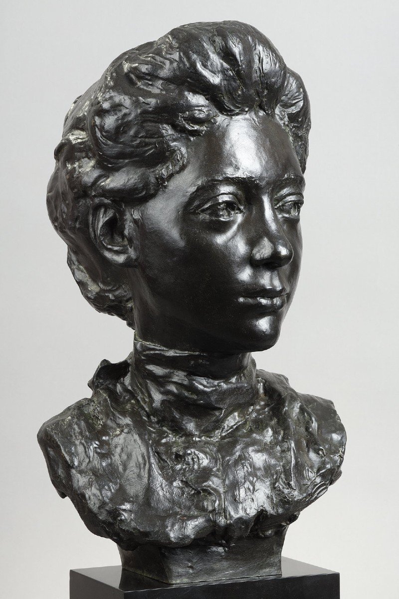 Presumed Portrait Of Elodie Blanchet - Paul Landowski (1875-1961)-photo-3