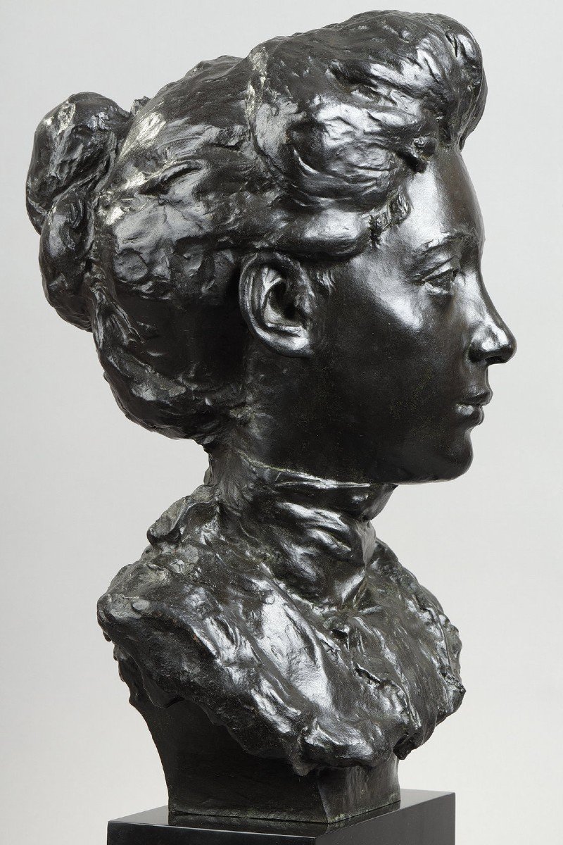Presumed Portrait Of Elodie Blanchet - Paul Landowski (1875-1961)-photo-1