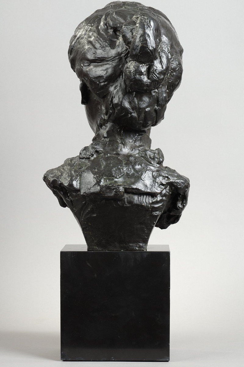 Presumed Portrait Of Elodie Blanchet - Paul Landowski (1875-1961)-photo-3