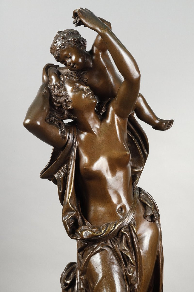 Caresse de l'Amour - Albert-Ernest CARRIER-BELLEUSE (1824-1887)-photo-2