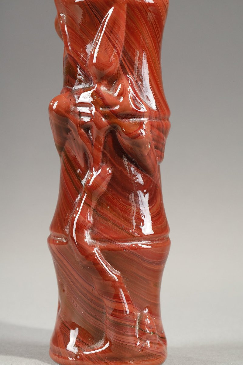 Vase "Bambou" - Ernest LEVEILLE (1841–1913)-photo-3