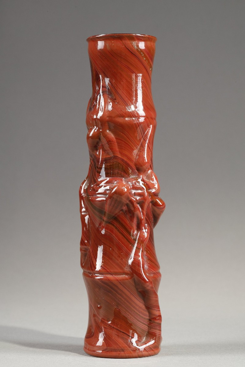 Vase "Bambou" - Ernest LEVEILLE (1841–1913)