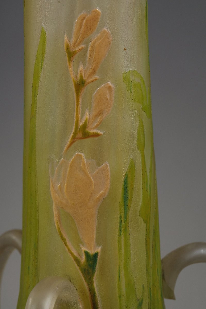 Large Freesia Vase - Daum-photo-1