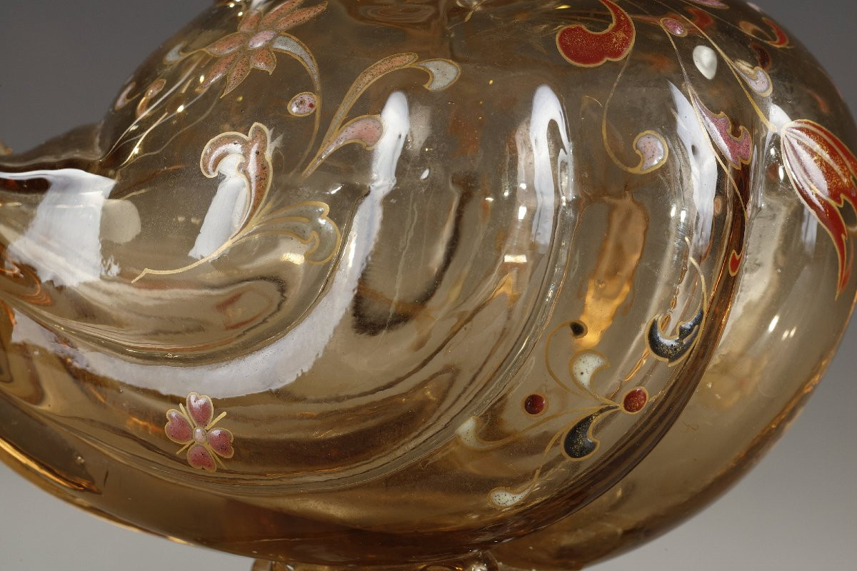Cristallerie, Ewer - Emile Galle (1846-1904) -photo-2