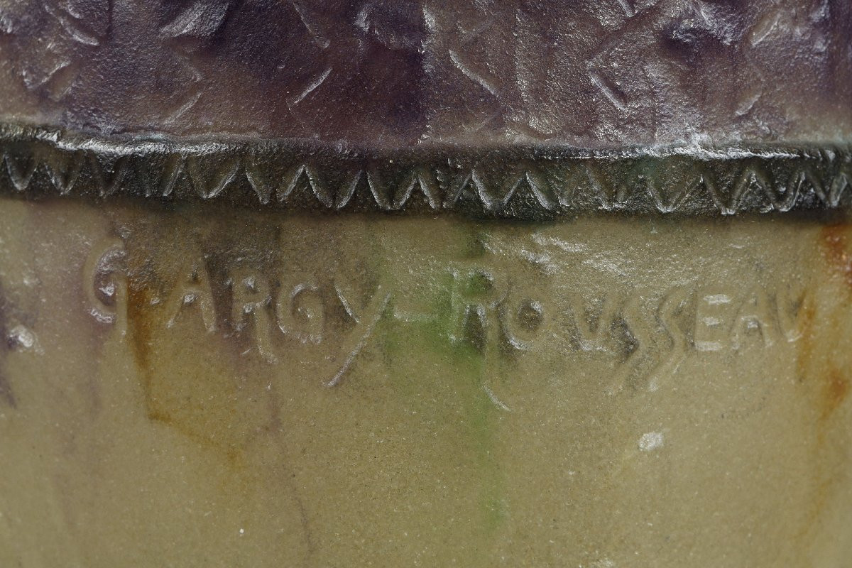 Vase dit "Tragi-comique" - Gabriel ARGY-ROUSSEAU (1885-1953)-photo-2