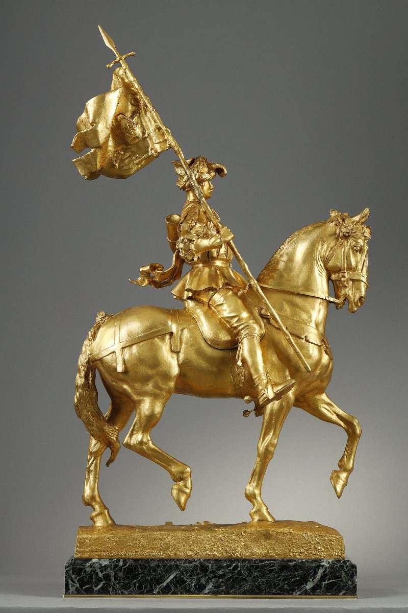 "La Saint Hubert, 1520" - Emmanuel FREMIET (1824-1910)-photo-2