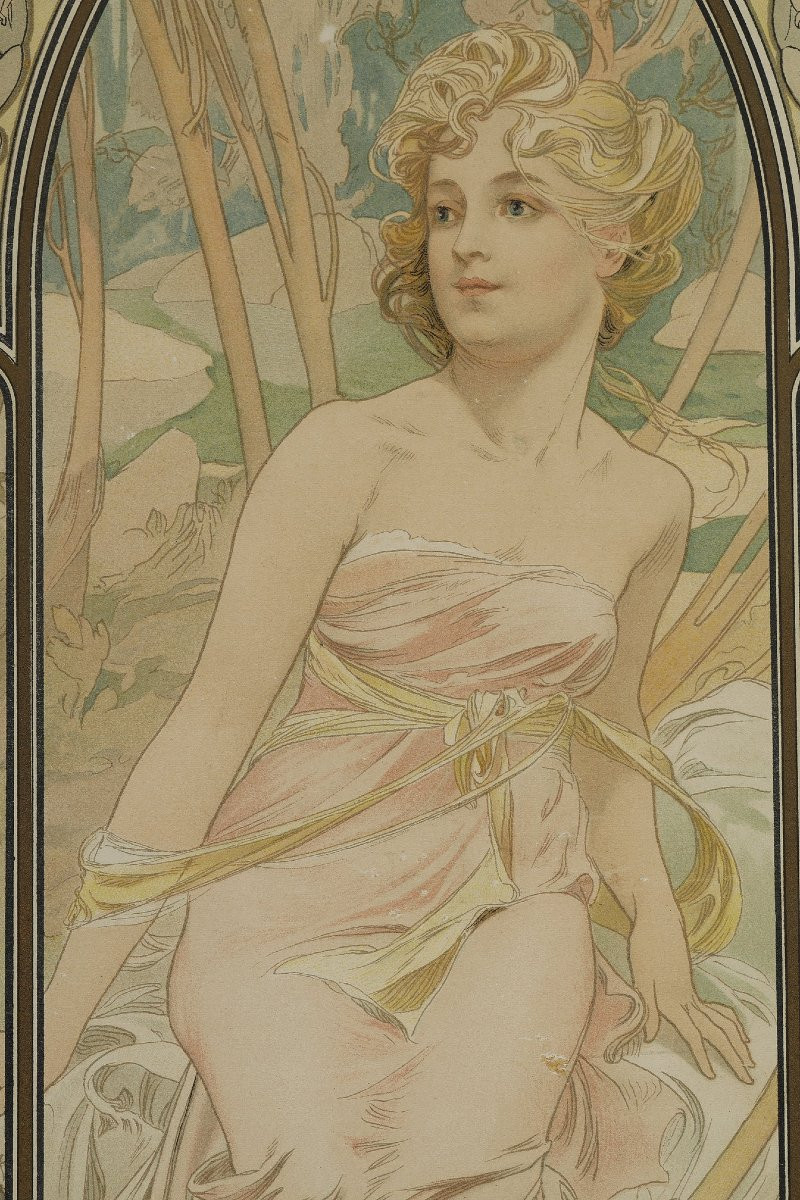 Morning Awakening - Alphonse Mucha (1860-1939)-photo-4