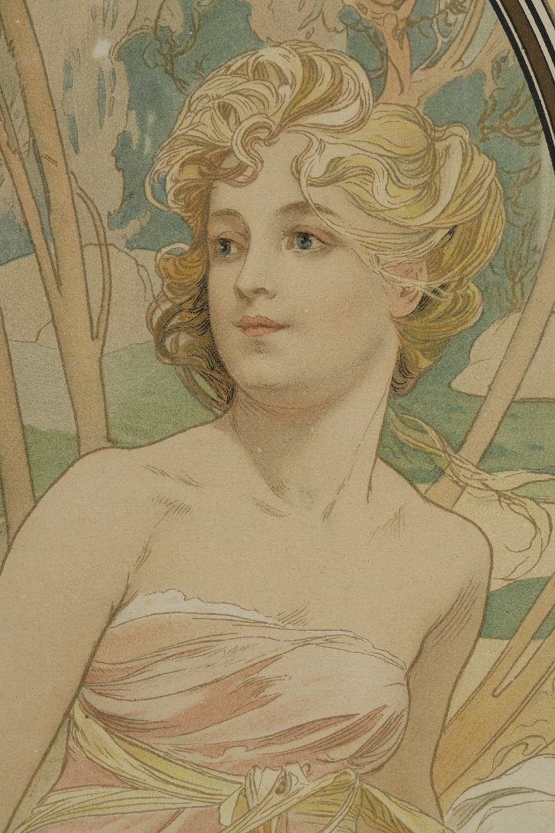 Morning Awakening - Alphonse Mucha (1860-1939)-photo-1