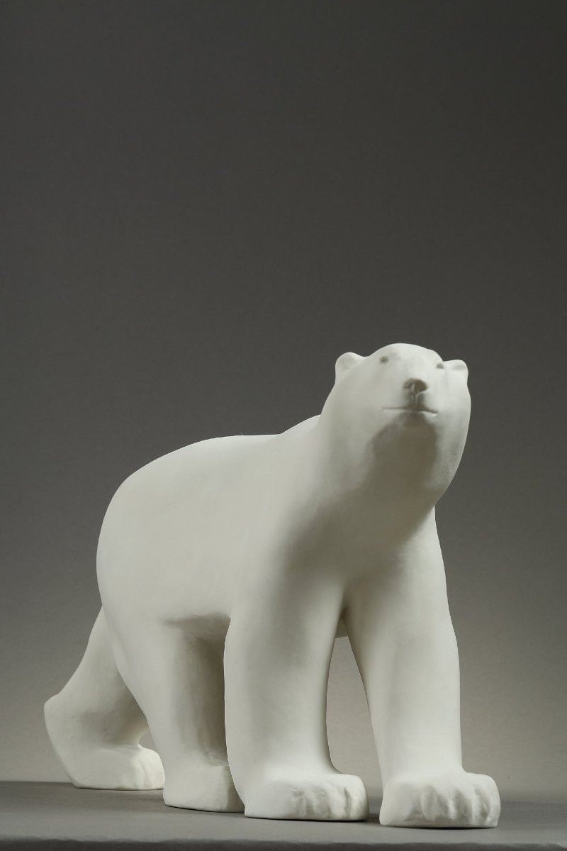Ours Blanc - François POMPON (1855-1933)-photo-4