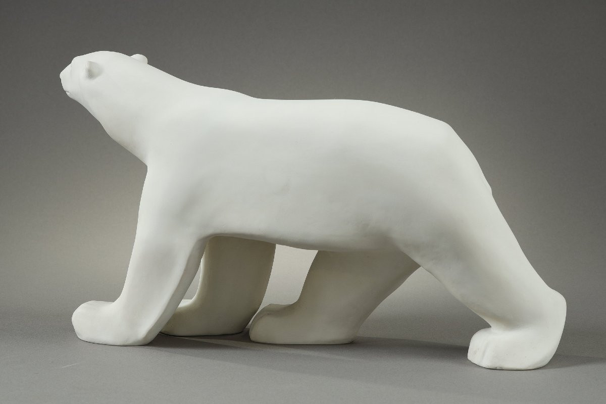 Ours Blanc - François POMPON (1855-1933)-photo-4