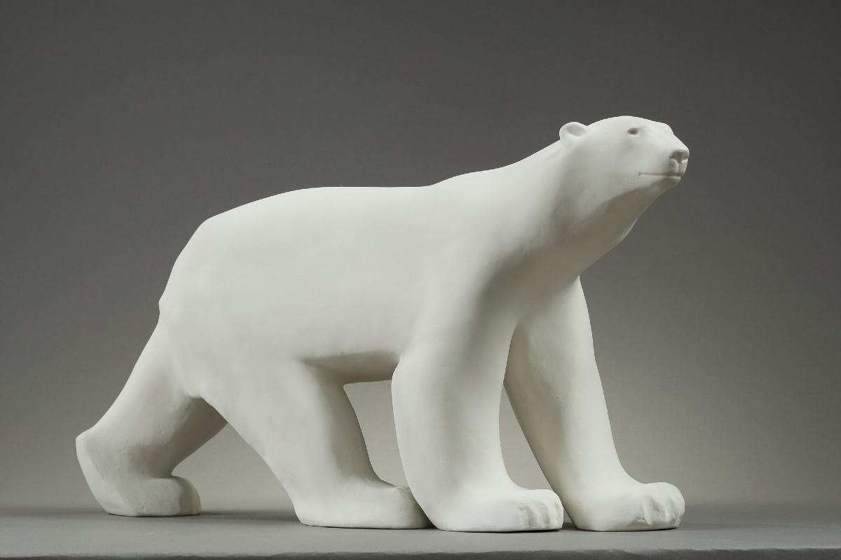 Ours Blanc - François POMPON (1855-1933)