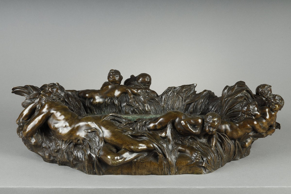 Jardinière "L'Etang" - Raoul LARCHE (1860-1912)