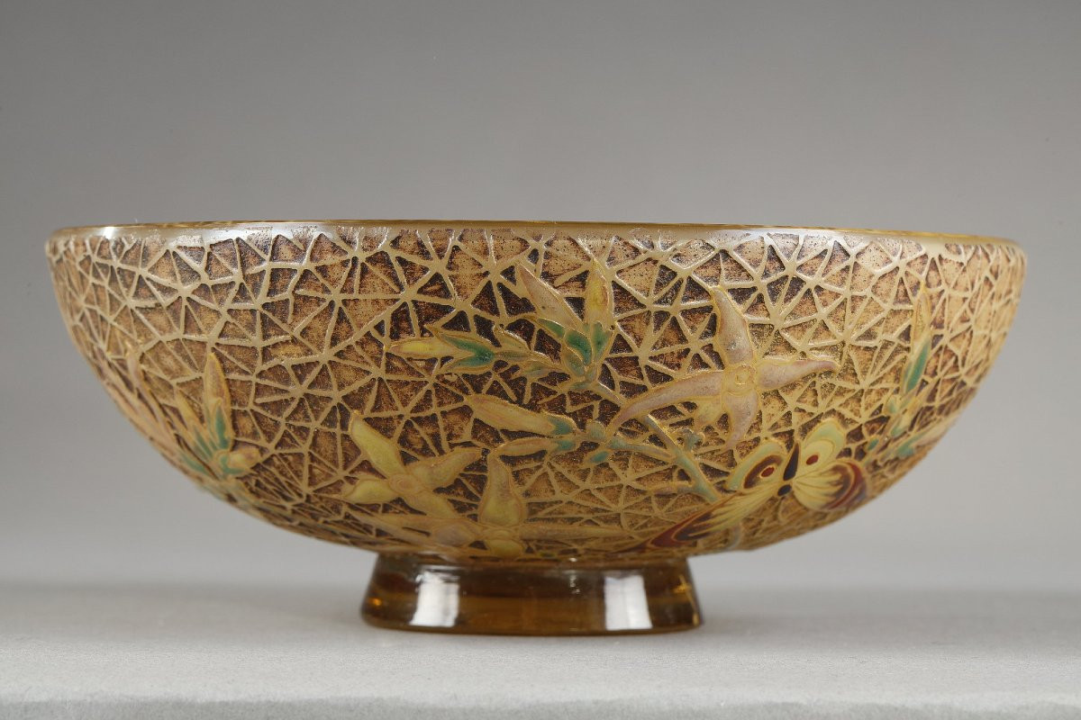 Butterfly Cup - Emile Galle (1846-1904)-photo-3