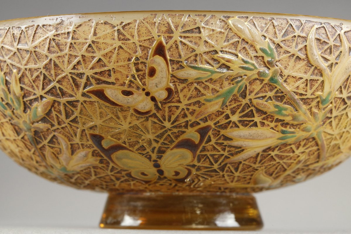Butterfly Cup - Emile Galle (1846-1904)-photo-3