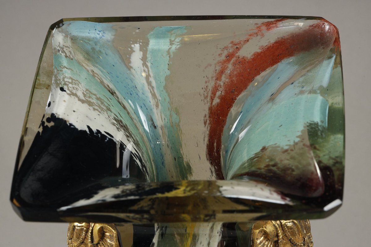 Vase With Elephant Heads - Eugène Rousseau (1827-1890) And Ernest Leveille (1841–1913)-photo-4