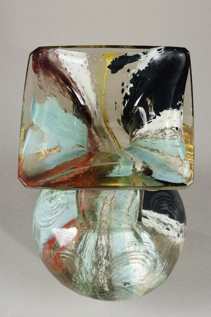 Vase With Elephant Heads - Eugène Rousseau (1827-1890) And Ernest Leveille (1841–1913)-photo-8