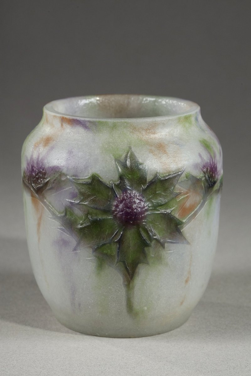 Vase "Chardons" - Gabriel ARGY-ROUSSEAU (1885-1953)-photo-3