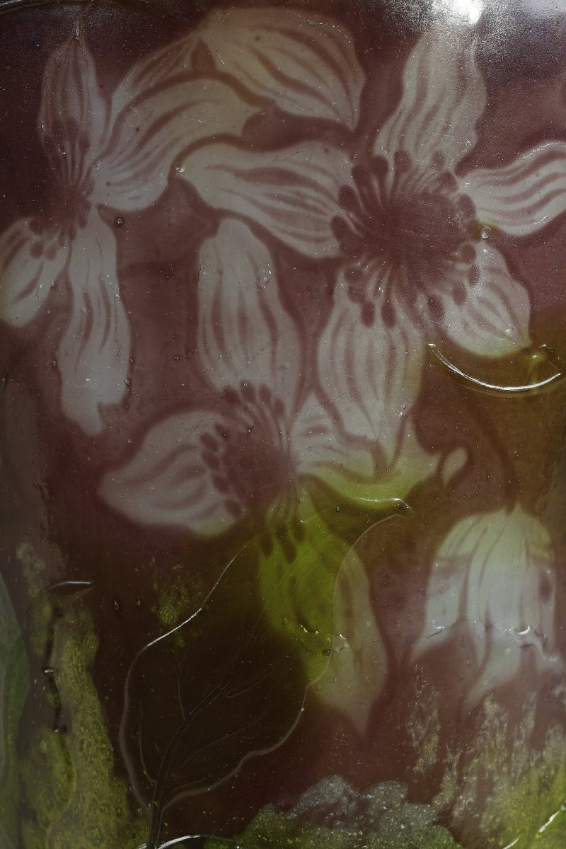Vase aux Clématites - Émile GALLE (1846-1904)-photo-3