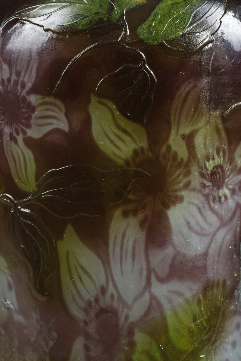 Vase aux Clématites - Émile GALLE (1846-1904)-photo-4