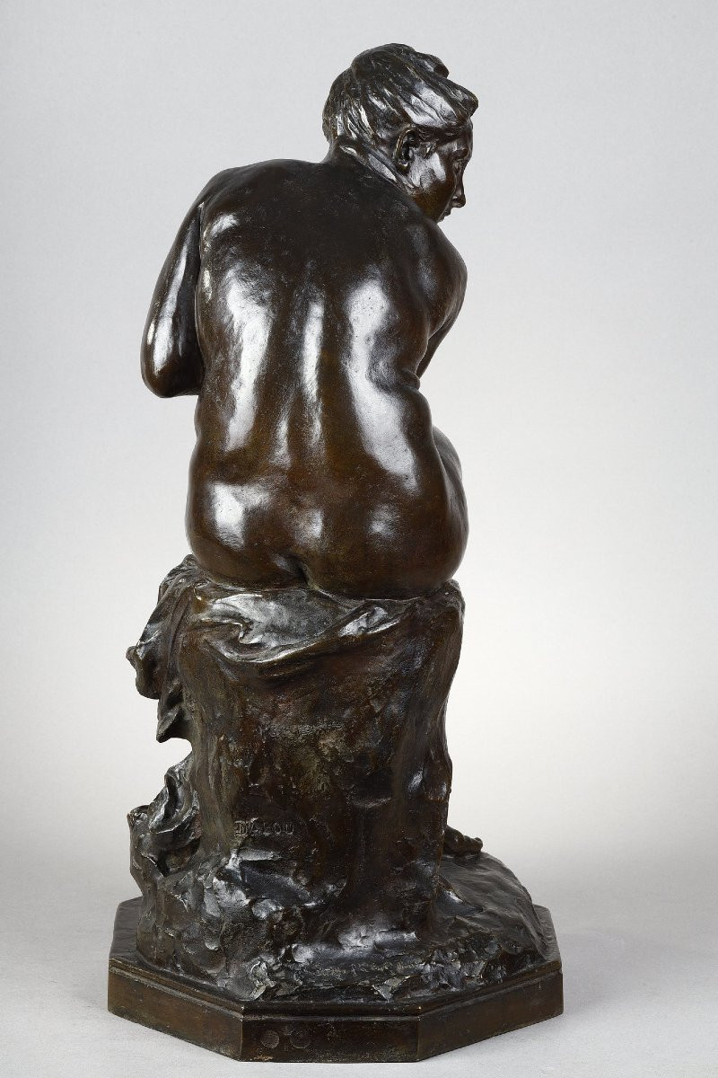 Surprised Bather - Aimé-jules Dalou (1838-1902)-photo-5