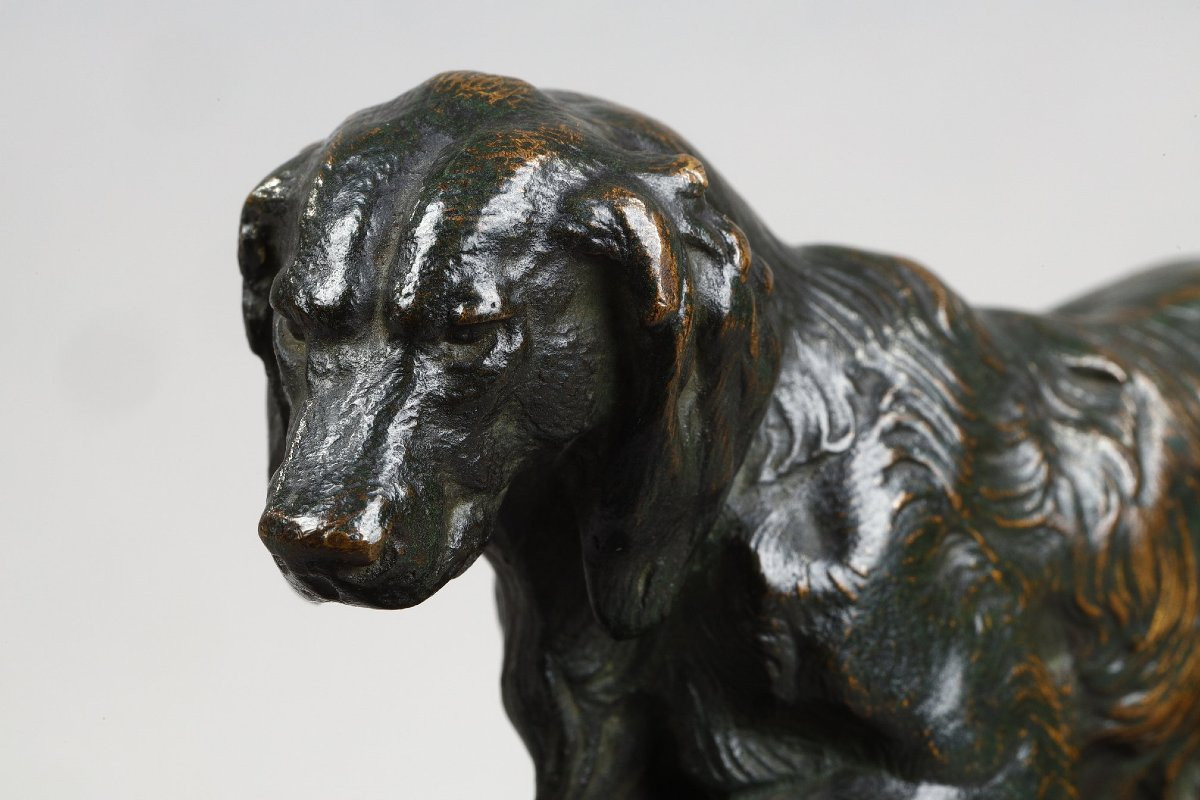 Épagneul n°1 - Antoine-Louis BARYE (1796-1875)-photo-4