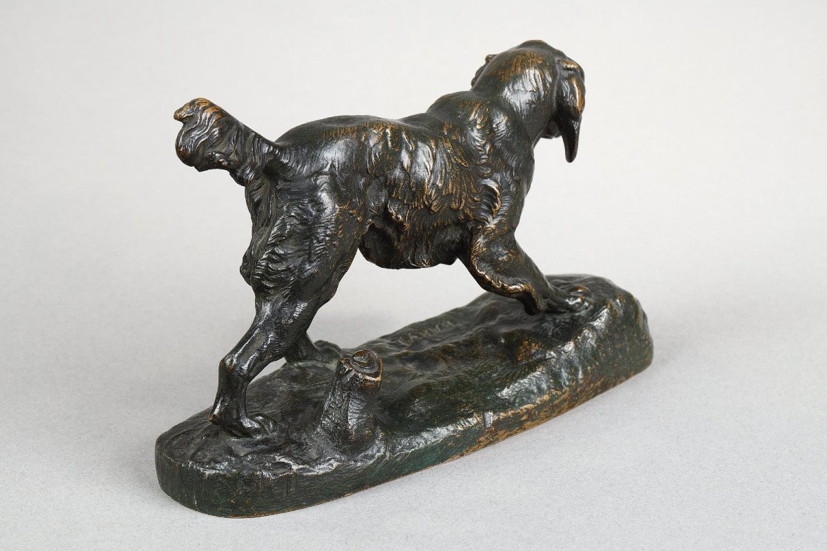 Épagneul n°1 - Antoine-Louis BARYE (1796-1875)-photo-4