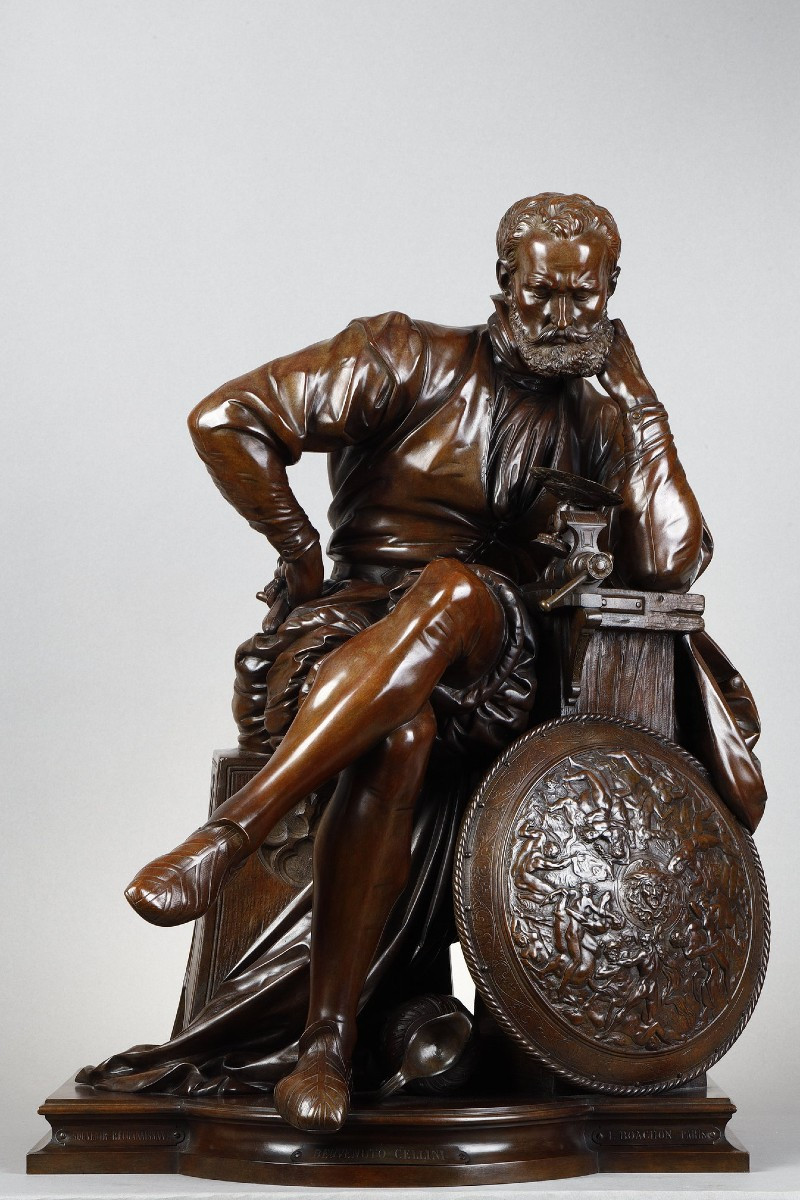 Benvenuto Cellini - attribué à Jules SALMSON (1823-1902)
