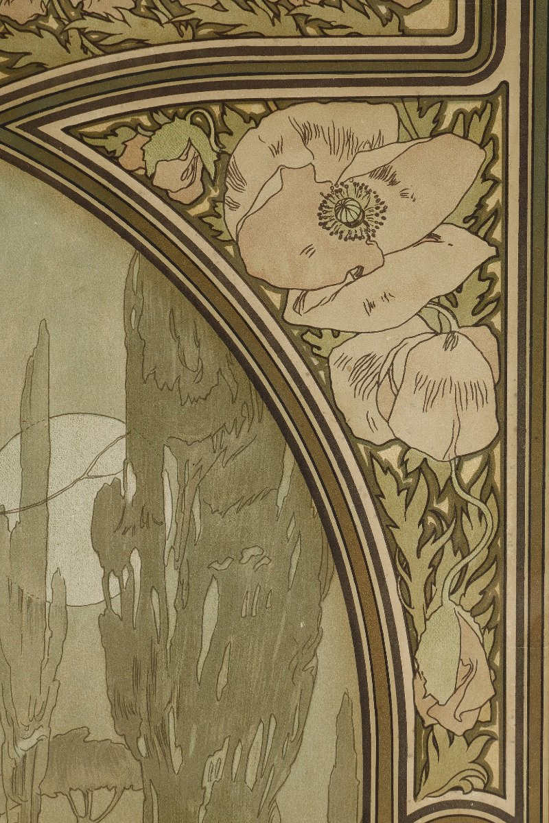 Repos de la nuit - Alphonse MUCHA (1860-1939)-photo-2