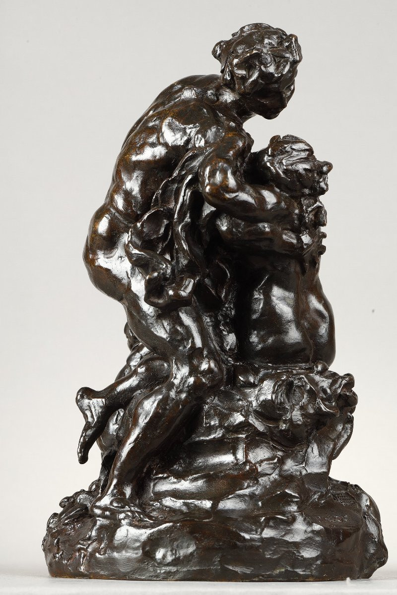 Ariane et Bacchus - Aimé-Jules DALOU (1838-1902)-photo-3