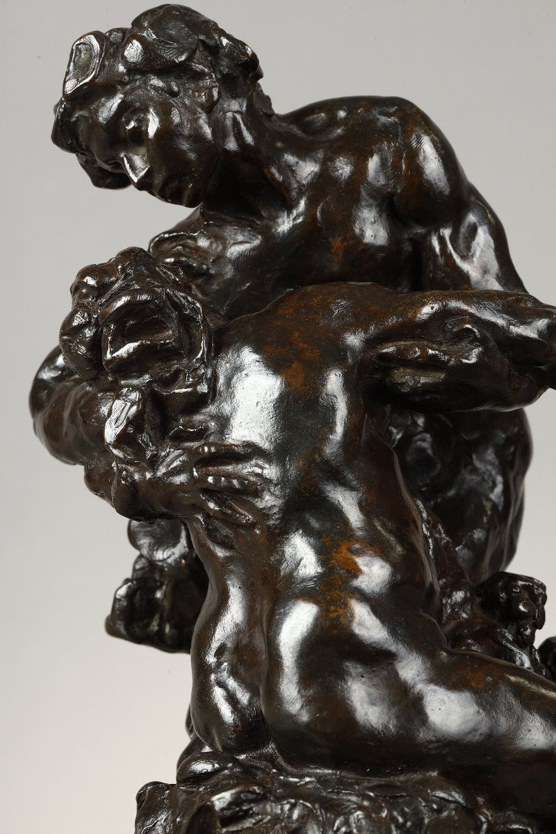 Ariane et Bacchus - Aimé-Jules DALOU (1838-1902)-photo-3