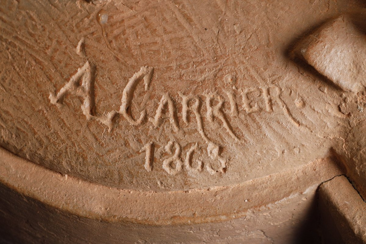 Femme au miroir - Albert-Ernest CARRIER-BELLEUSE (1824-1887)-photo-1