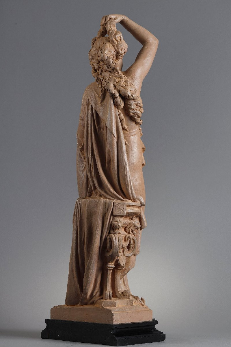 Femme au miroir - Albert-Ernest CARRIER-BELLEUSE (1824-1887)-photo-5