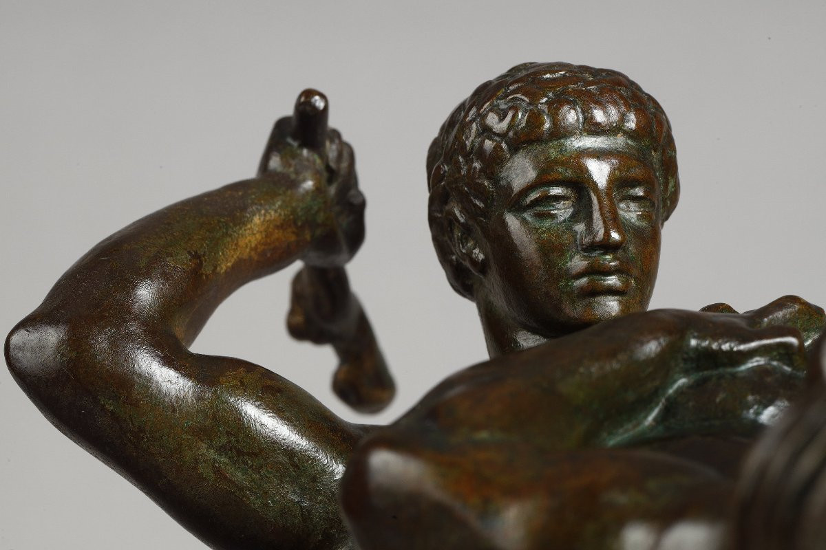 Thésée combattant le centaure Biénor - Antoine-Louis BARYE (1796-1875)-photo-4