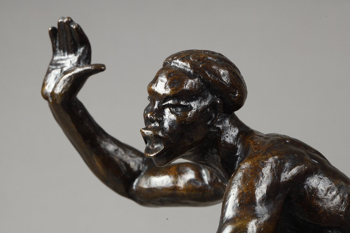 Tam-tam Player - Arthur Dupagne (1895-1961)-photo-2