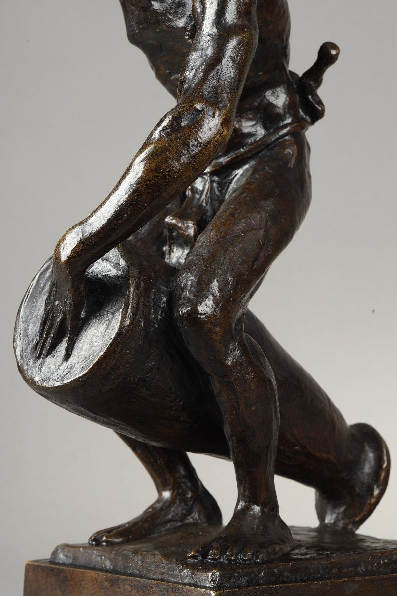 Tam-tam Player - Arthur Dupagne (1895-1961)-photo-3