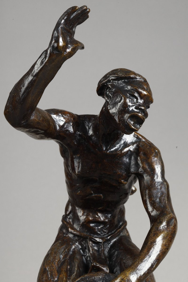 Tam-tam Player - Arthur Dupagne (1895-1961)-photo-4