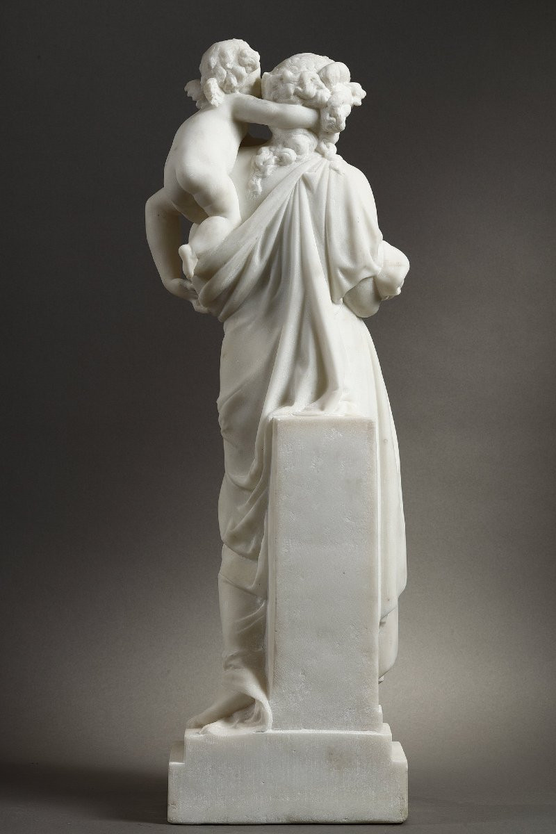Allégorie de l'Amour - Albert-Ernest CARRIER-BELLEUSE (1824-1887)-photo-3