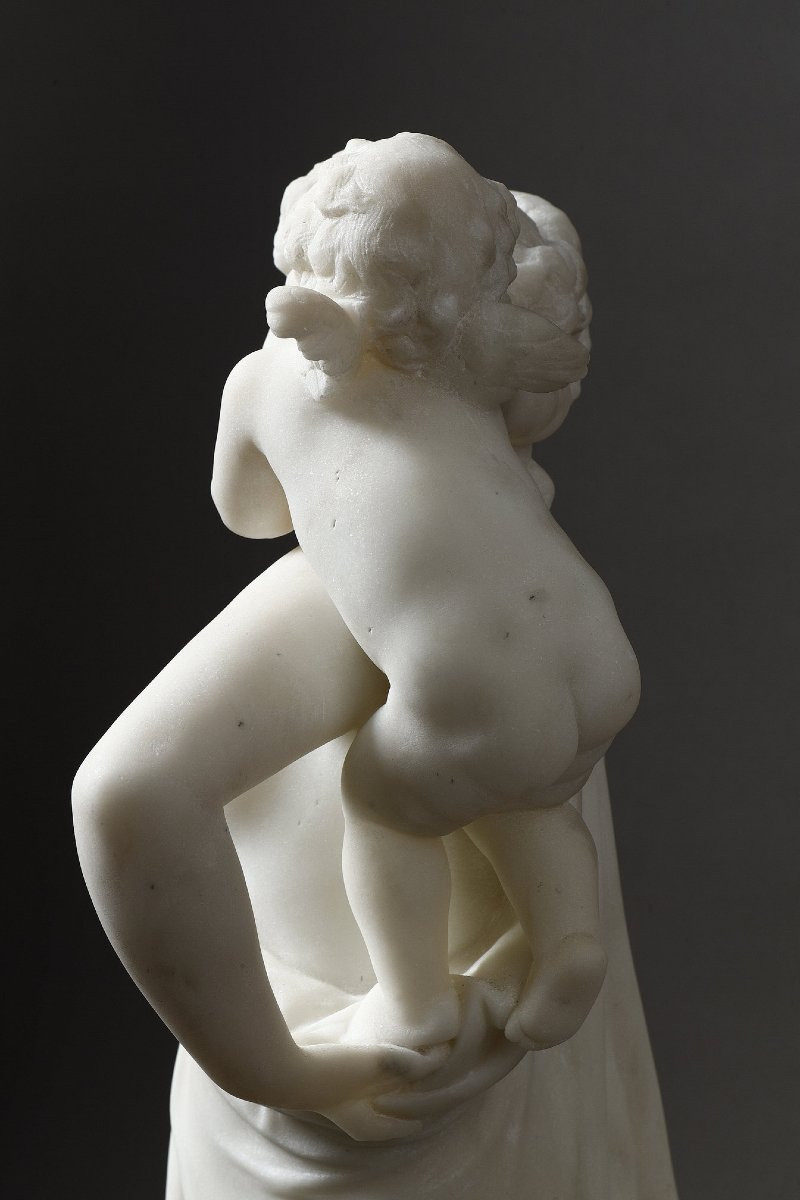 Allégorie de l'Amour - Albert-Ernest CARRIER-BELLEUSE (1824-1887)-photo-1