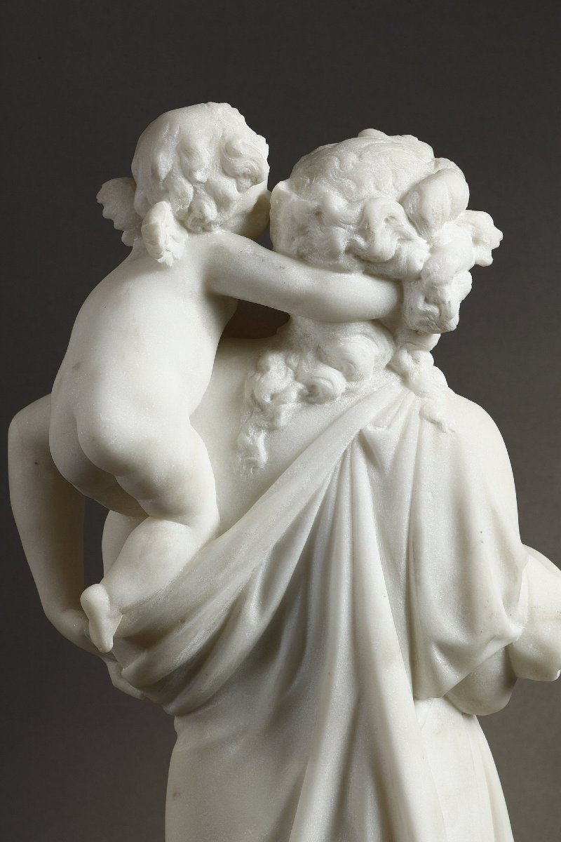 Allégorie de l'Amour - Albert-Ernest CARRIER-BELLEUSE (1824-1887)-photo-6