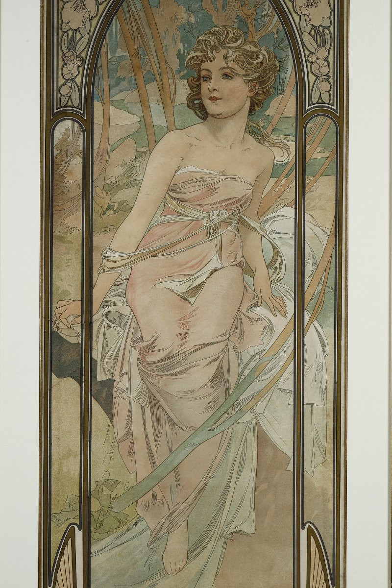 Éveil du matin - Alphonse MUCHA (1860-1939)-photo-2