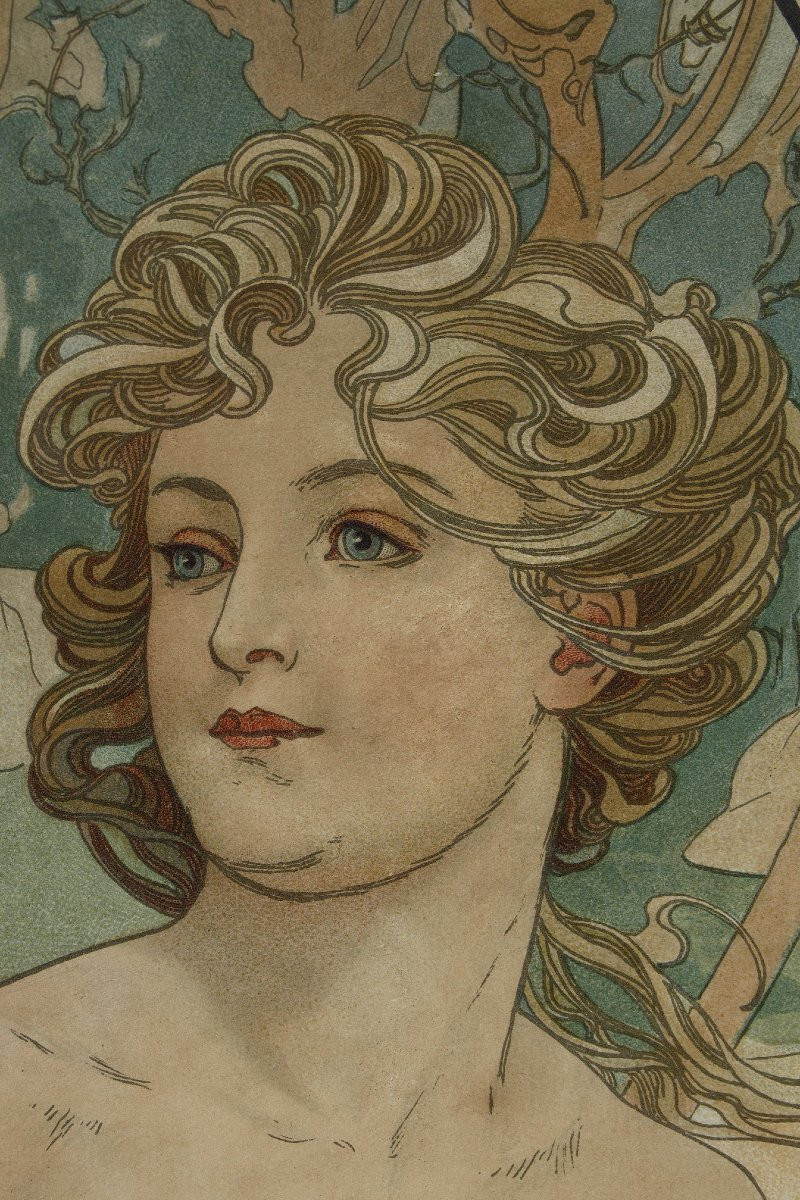 Éveil du matin - Alphonse MUCHA (1860-1939)-photo-1