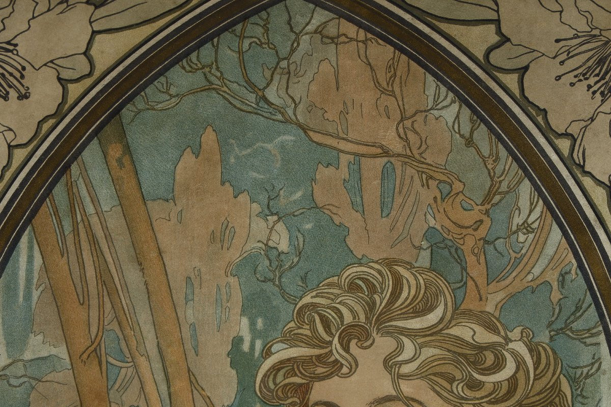 Éveil du matin - Alphonse MUCHA (1860-1939)-photo-3