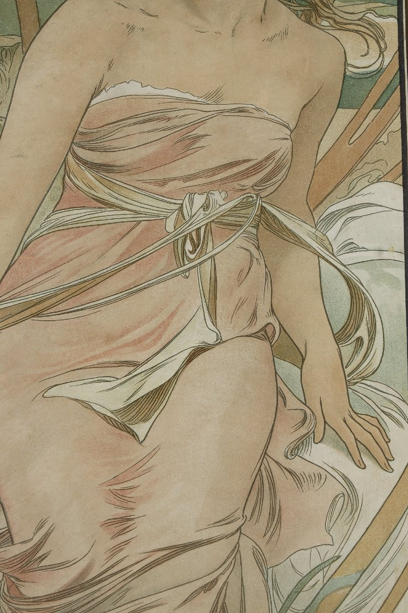 Éveil du matin - Alphonse MUCHA (1860-1939)-photo-4