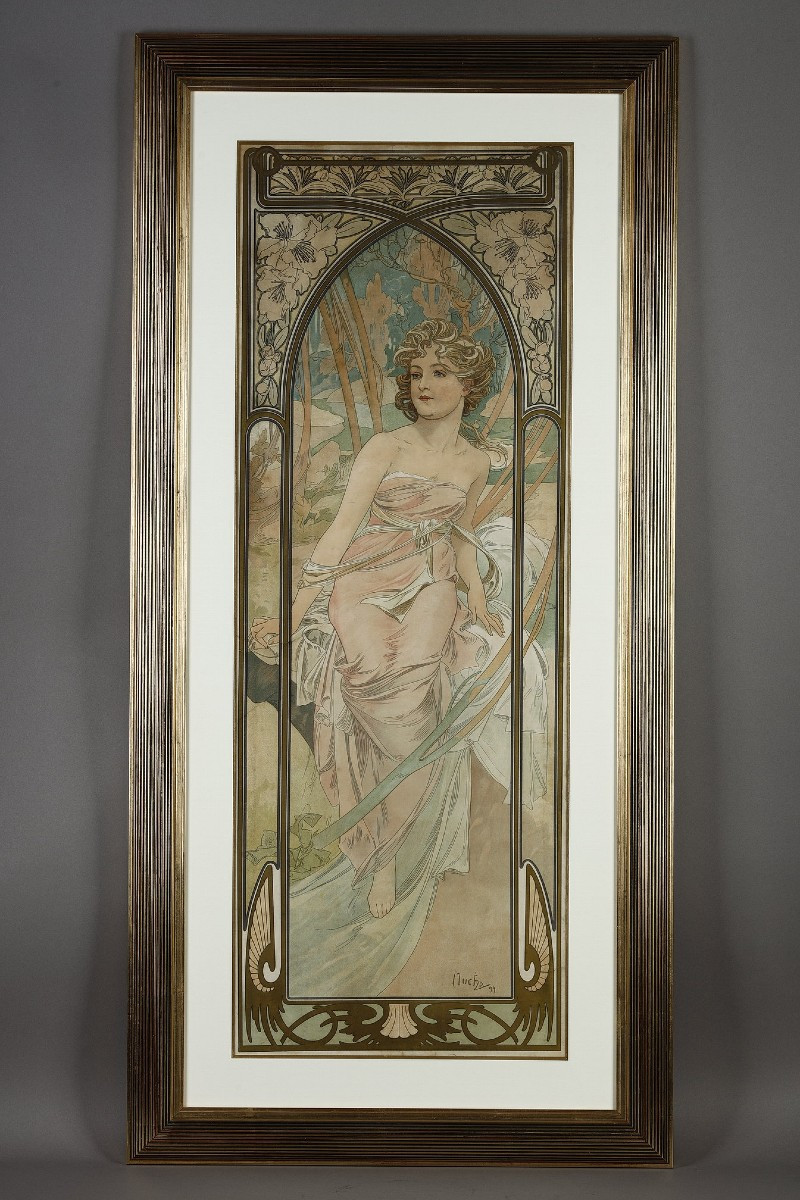 Éveil du matin - Alphonse MUCHA (1860-1939)