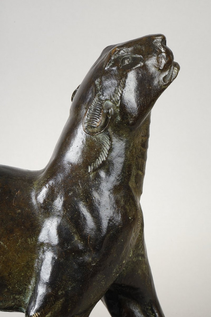 Panther Sniffing - Georges Guyot (1885-1972)-photo-4