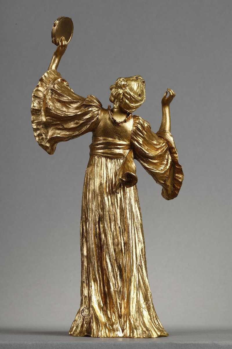 Danseuse au Tambourin - Agathon LÉONARD (1841–1923) -photo-4