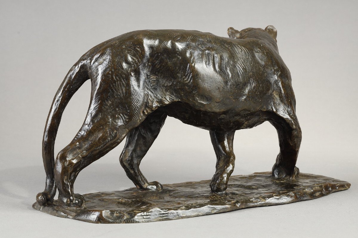 Lioness Turning - Roger Godchaux (1878-1958)-photo-3