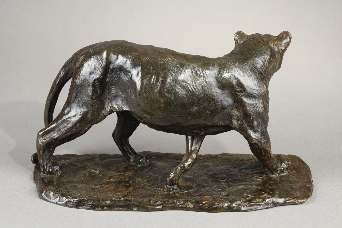 Lioness Turning - Roger Godchaux (1878-1958)-photo-4