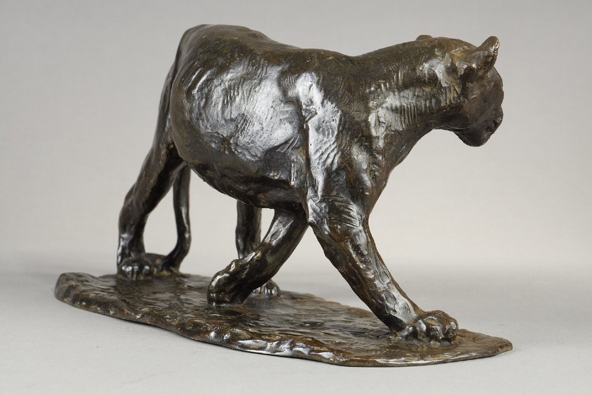 Lioness Turning - Roger Godchaux (1878-1958)-photo-1